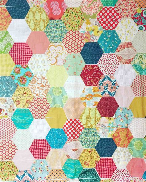 Hexagon Quilt Patterns Free Printable