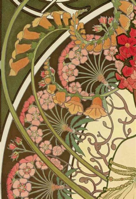 Bookeofhowrs Art Nouveau Flowers Art Deco Illustration Art Nouveau