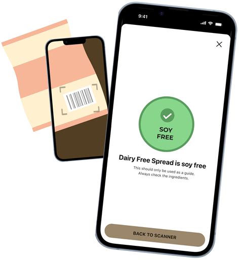 Soy Free Scanner App for iPhone and Android