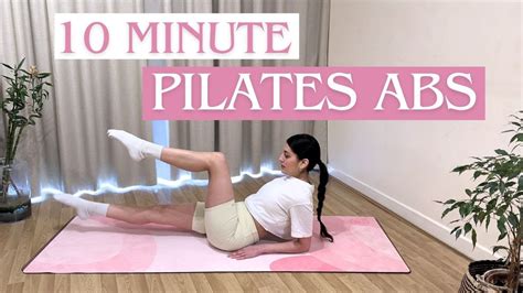 Min Pilates Ab Workout No Repeats No Equipment At Home Ab