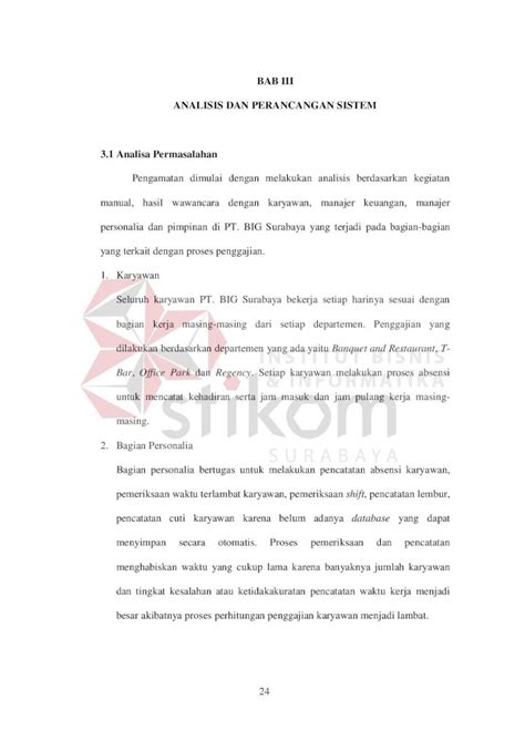 Pdf Bab Iii Analisis Dan Perancangan Sistem Analisa Repository