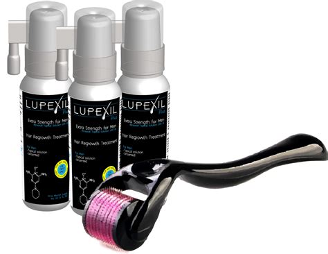 Kit Minoxidil 7% + Dermaroller 0.5 mm - $1030 - Minoxidil DF