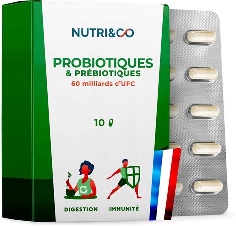 Nutri Co Probiotique Flore Intestinale Milliards D Ufc Jour