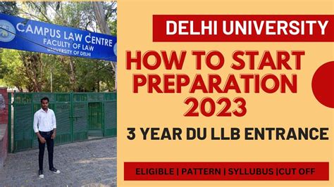 How To Prepare For DU LLB Entrance Exam 2023 Syllabus Of DU LLB