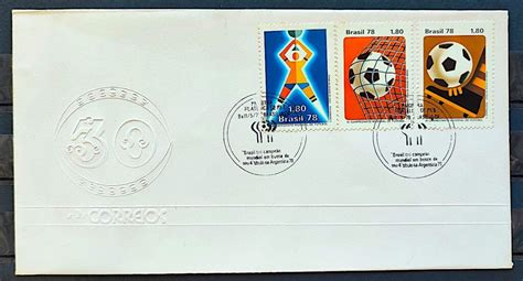 Envelope Fdc Futebol Argentina Cbc Olho De Boi