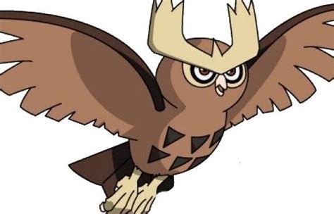 Dibujos De Noctowl Para Imprimir Y Colorear Pokemon