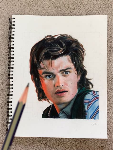 My Drawing Of Steve Harrington Stranger Things Have Happened Stranger