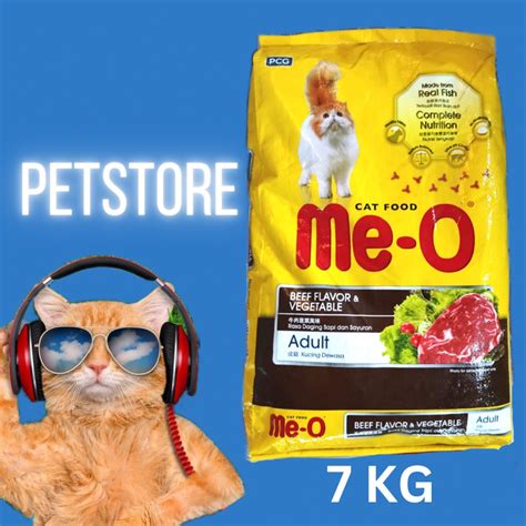 Jual MEO DRY 7KG Adult BEEF Vegetable Makanan Kucing Premium Shopee