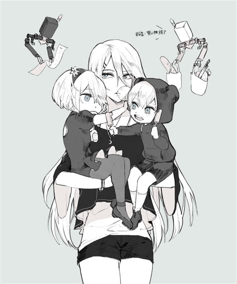 Yorha No 2 Type B Yorha No 9 Type S Pod And Yorha Type A No 2