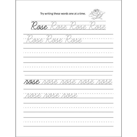 56 Worksheets for Cursive Words, Inspirational Quotes, Jokes for Kids ...