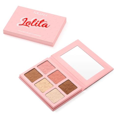 Cupio Paleta Iluminator Blush Contur Muah Lolita Cupio