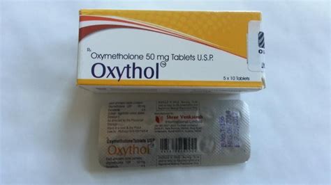 Oxythol Shree Venkatesh Anadrol Oxymethlone 50tabs 50mg Tab