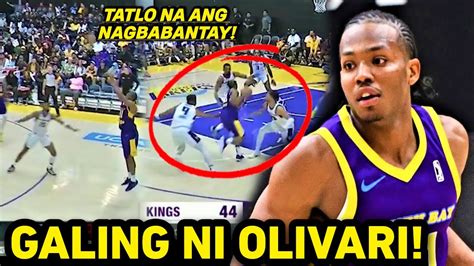 Daming Pinabilib Ng Lakers Guard Na Si Quincy Olivari Sobrang Bilis