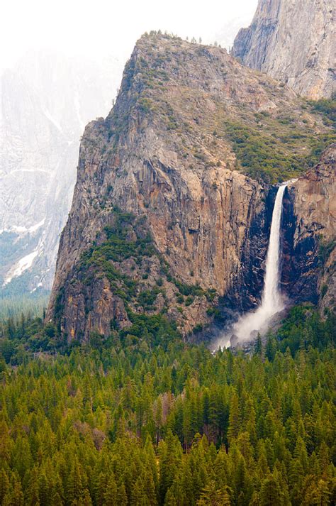 Bridalveil Falls In Yosemite National Park Ca Photograph By Asier