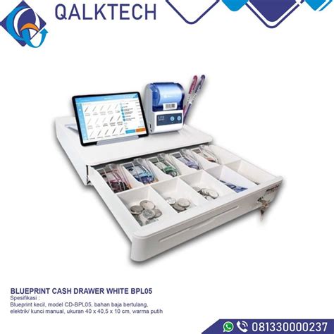 Blueprint Cash Drawer White Bpl05