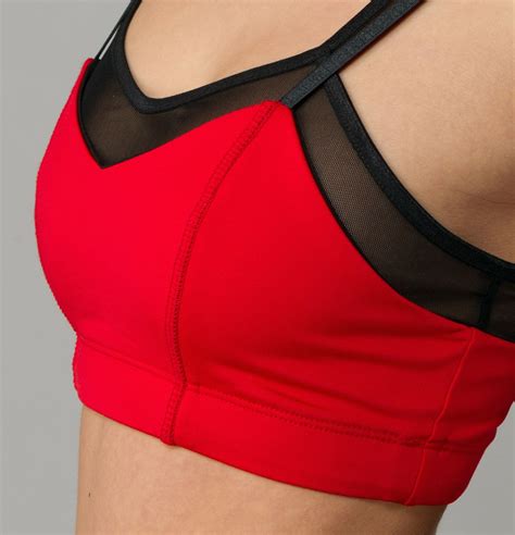 2tone Sports Bra Red Sports Bra Sports Bra Workout Clothes