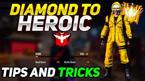 Diamond To Heroic🔥 Solo Rank Push Tips And Tricks How To Push Rank In