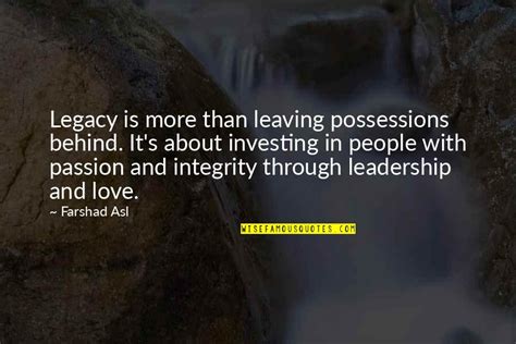 Legacy And Leadership Quotes Top 33 Famous Quotes About Legacy And