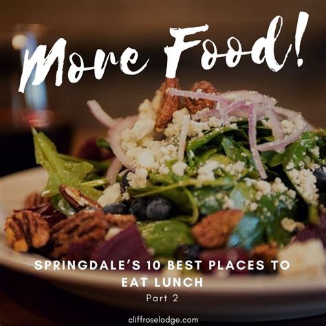 Still Hungry Here Is Part Of Our Best Lunch Spots In Springdale List