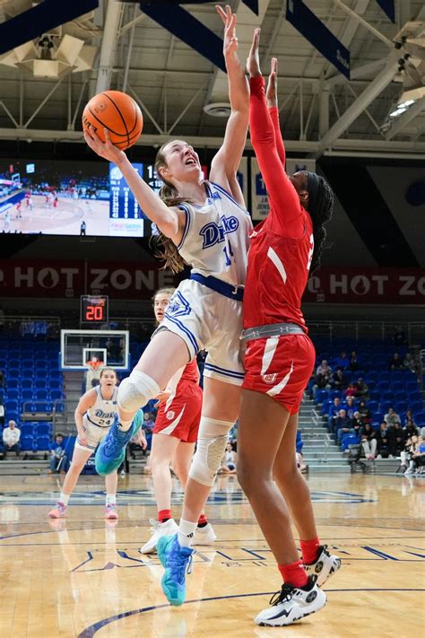 Photos: Drake women's basketball beats Bradley 71-60 at Knapp Center