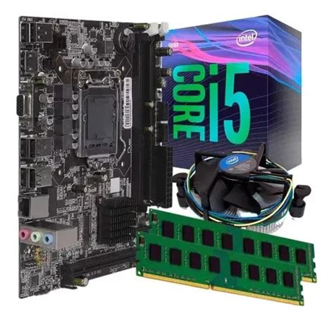 Kit Placa Mãe I5 Intel Core I5 650 Mem 8gb Ddr3 Cooler Frete grátis