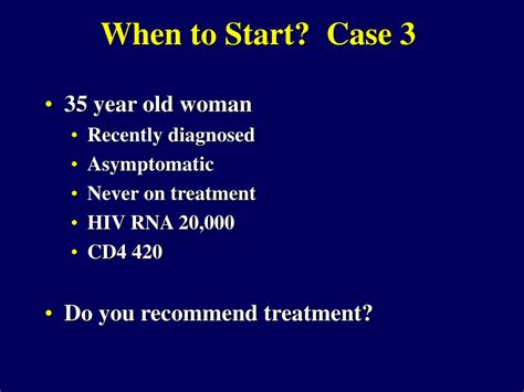 Ppt Management Of Antiretroviral Therapy Case Presentations