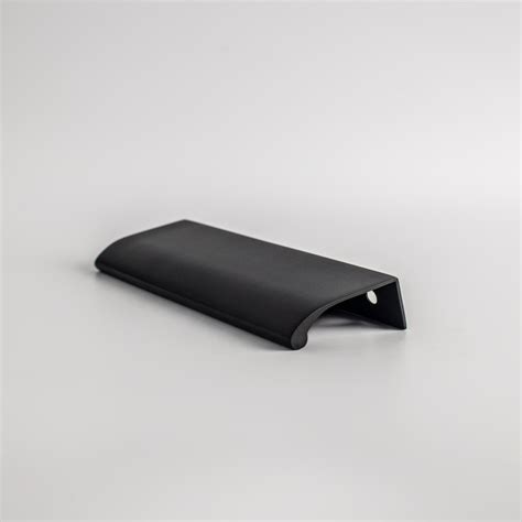 Matte Black Edge Pull Solid Brass 3 Inspire Hardware