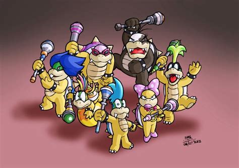 The New Koopalings By Elmago6000 On Deviantart Super Mario Art Super