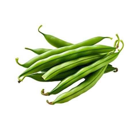 Fresh Green Bean Ai Generative Png