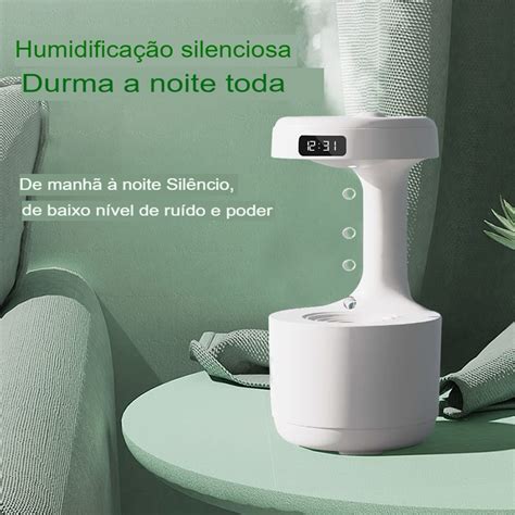 Umidificador De Ar Anti Gravidade De Ml Gotas De Gua Ultrass Nicas