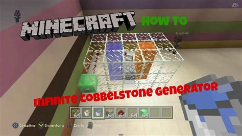 Minecraft How To Infinite Cobblestone Generator YouTube