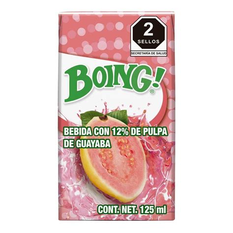 Bebida Boing De Pulpa De Guayaba Ml Walmart