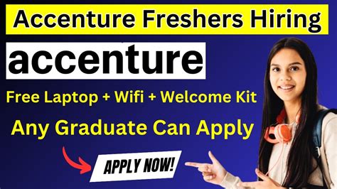 Accenture Freshers Hiring Any Graduate Can Applyaccenture Kyc