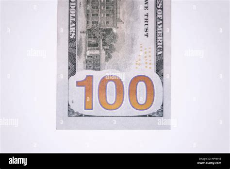 100 dollar bill backside hi-res stock photography and images - Alamy