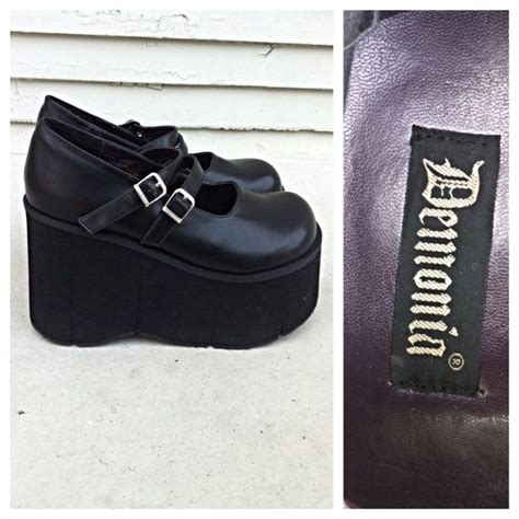 Vintage S Extreme Platform Mary Janes Gypsygothvintage