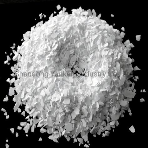 Calcium Chloride Anhydrous Food Grade Industrial Grade Flake Powder