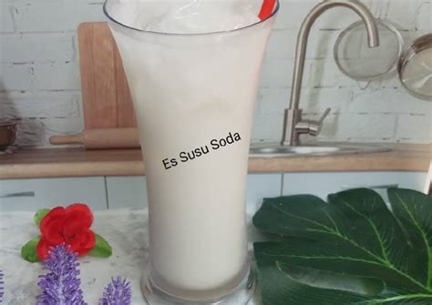 Resep Es Susu Soda Oleh Chendera Ria Lim Cookpad