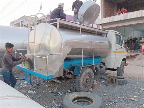 1000 Litre Road Milk Storage Tanker At Rs 450000 Dairy Cooler And