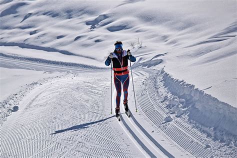 Ski de fond débutant et confirmé Abriès Ristolas Provence Alpes