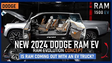 2024 Dodge Ram Ev Ram Evolution Ev Concept Youtube