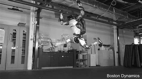 Boston Dynamics' Atlas Robot Learns Parkour