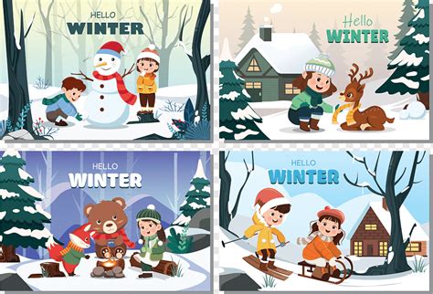 Hello Winter Backgrounds Png PNGWing