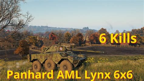 World Of Tanks Panhard Aml Lynx X K Damage Kills Wot Replays