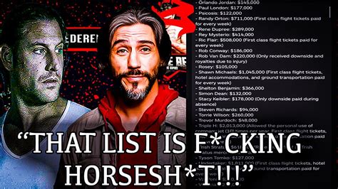 Rene Dupree And Paul London On The Wrestler Salary List Being Fake