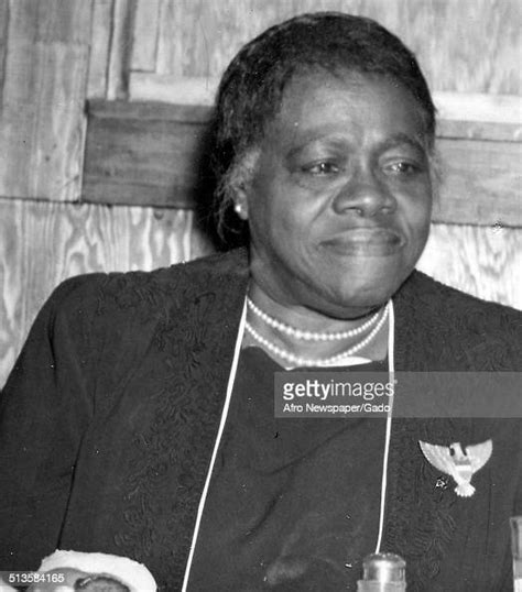 Educator And Civil Rights Activist Mary Mcleod Bethune 1940 News