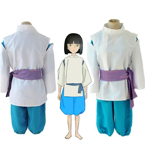 Anime Spirited Away Cosplay Costumes Chihiro Ogino Cosplay Costume