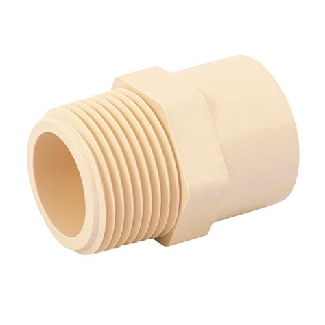 Cre Conector Macho 1 25 Mm De CPVC Feted