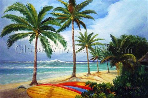 Tropical Rainforest Painting at PaintingValley.com | Explore collection ...