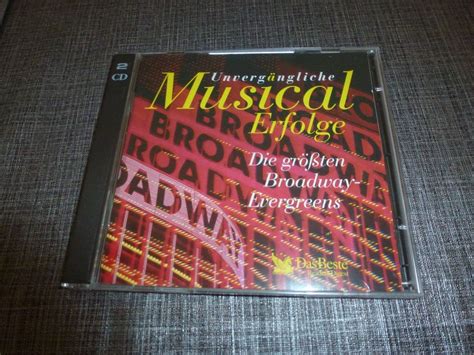 Unvergängliche Musical Erfolge Grössten Broadway CD Kaufen auf