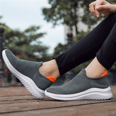 Mens Casual Sneakers Athletic Running Walking Tennis Slip On Shoes Sports Gym Quality Of